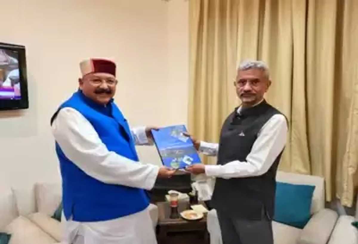 सतपाल महाराज की विदेश मंत्री एस जयशंकर से मुलाकात, पंचेश्वर बांध परियोजना की प्रक्रिया होगी तेज